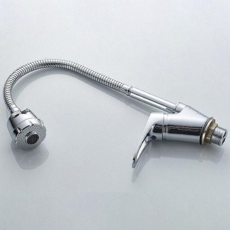 Смеситель для кухни Haiba HB13 HB4313 на мойку хром