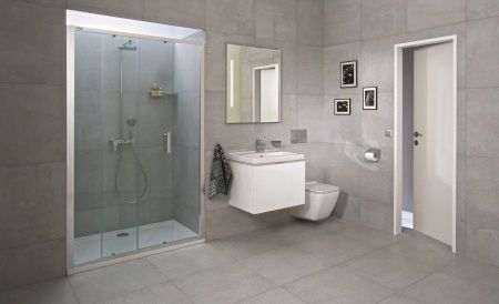 Раковина из сантехнического фарфора Jika Cubito 8104220001049 60х40 подвесная цвет белый