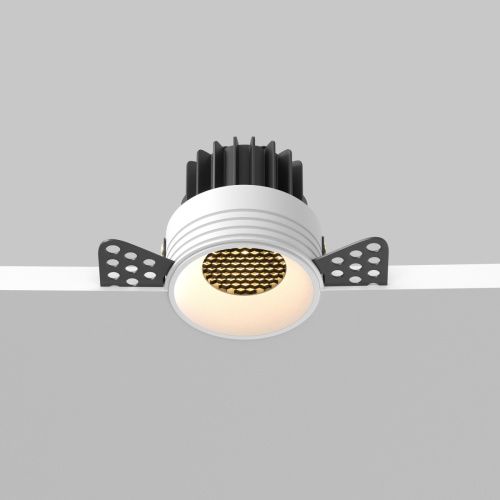 Светильник встраиваемый Maytoni Technical Round DL058-7W3K-TRS-W - фото 2