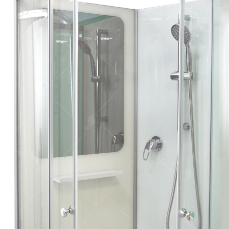Душевая кабина RGW Andaman 381320899-12 90x90 четверть круга без крыши ориентация универсальная
