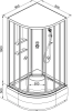 Душевая кабина AvaCan EM4590N 90х90 четверть круга без крыши ориентация универсальная