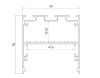 Алюминиевый профиль Ambrella Light Profile System (Профиле Сыстем) GP3100BK