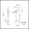 Настольная лампа Odeon Light Lark (Ларк) 5431/2TL