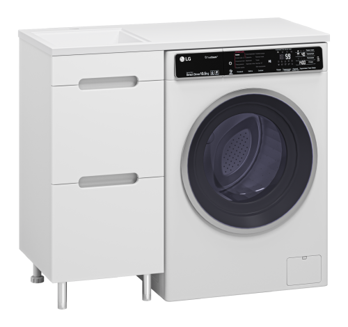 Тумба под раковину Misty Байкал Э-Бай06040-022Я 39х46х76 напольная - фото 5