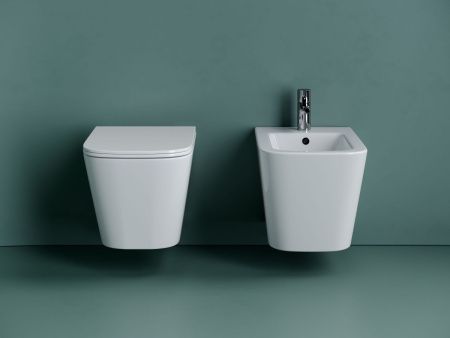 Унитаз подвесной Ceramica Nova UNION CN4009T белый с сиденьем микролифт безободковый смыв торнадо