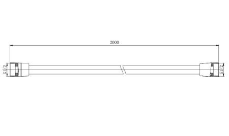 Душевой шланг Aquatek AQ2112CR хром