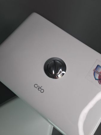 Чаша унитаза напольный Creo Сeramique TOULOR TL1002 цвет белый без сиденья и бачка