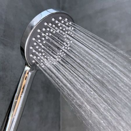 Душевой гарнитур Bond Circle B06-8700 настенный хром