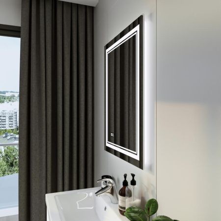 Зеркало с подсветкой Бриклаер Эстель 4627125414282 60х80 подвесное