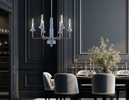 Люстра на штанге Ambrella Light Ceramo Modern (Церамо Модерн) LH53124