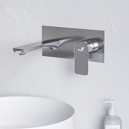 Смеситель RGW Shower Panels 51140546-01 встраиваемый в стену хром