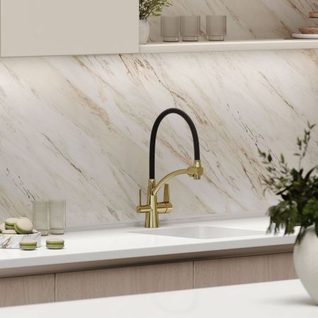 Смеситель для кухни Sancos Eri SC4001ZG на мойку золото