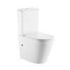 Унитаз-компакт напольный с бачком Тритон Corso Щ0000060998 белый с сиденьем микролифт безободковый смыв торнадо