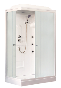 Душевая кабина Royal Bath HP RB8120HP2-M-R 120х80 прямоугольная с крышей ориентация правая