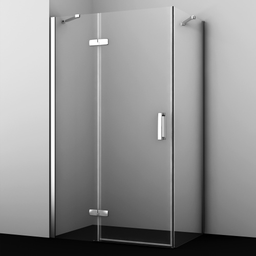 Душевой уголок WasserKRAFT  10H07L 120x90 стекло прозрачное 8 мм - фото 3