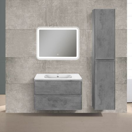 Тумба под раковину Vincea Vico VMC-2V800BT 80х50 подвесная цвет серый