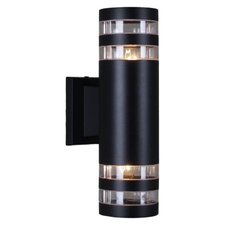 Уличный настенный светильник Reluce 86227-9.2-002CT 2*E27 BK