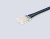 Соединитель гибкий односторонний COB RGB 12/24V для лент 10mm Ambrella Light LED Strip 24V (ЛЕД Стрип 24В) GS7411