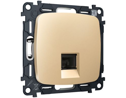 Комплект механизма компьютерной розетки Ambrella Volt MO612005 - фото 5
