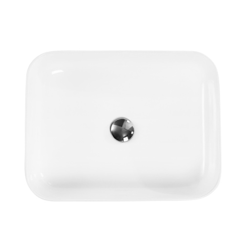 Раковина BelBagno 39 см BB1304 накладная цвет белый глянцевый - фото 2