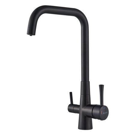 Смеситель для кухни Shevanik S528H на мойку черный