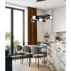 Люстра подвесная LED4U L7600-900 BK