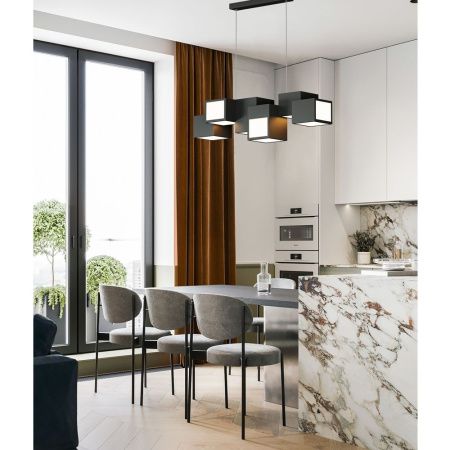 Люстра подвесная LED4U L7600-900 BK