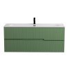 Тумба под раковину Cezares DUET DUET-N-1200-2C-SO-PS-P 120х50 подвесная цвет зеленый
