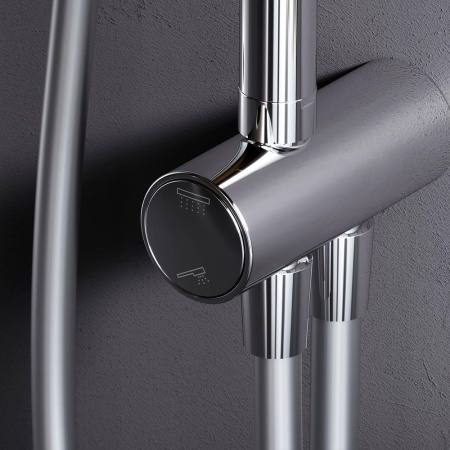 Душевая стойка Am.Pm Gem F0790000 настенная цвет хром