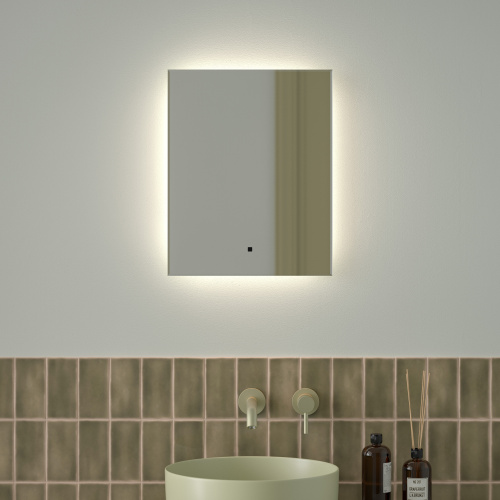 Зеркало с подсветкой Defesto GLOW DF 2501R 40x50 - фото 3