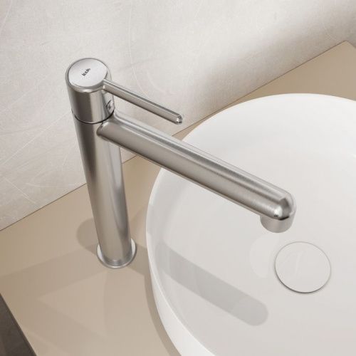 Смеситель IDDIS Aiger AIGBC01i01 на столешницу хром матовый - фото 3