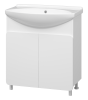 Тумба под раковину Misty Чегет П-Чег-01075-011 70х40 напольная цвет белый