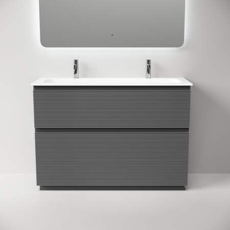 Тумба под раковину Sancos FOLK Floor FL120FGS 120х40 напольная цвет серый