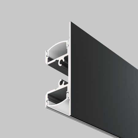 Алюминиевый профиль накладной Maytoni Led Strip ALM-1848-B-2M