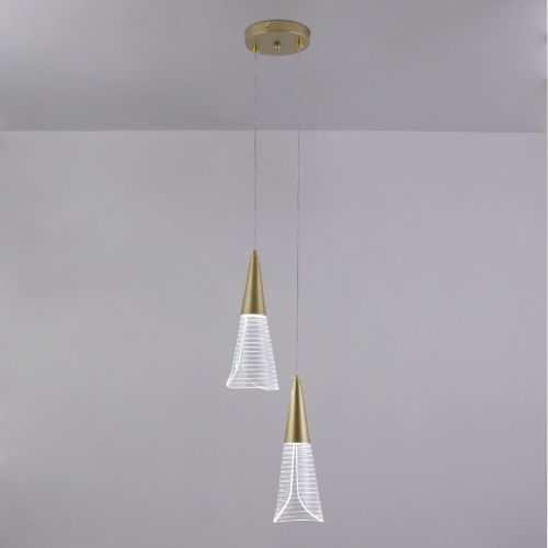 Светильник подвесной Natali Kovaltseva Triangle (Триангле) LED LAMPS 81117/2C - фото 3