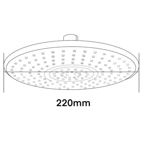 Верхний душ Voda VTS05 хром - фото 3