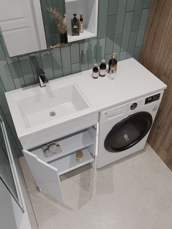 Тумба с раковиной Orange Kandy OPKD-120TUW+RAL 120х50 цвет белый