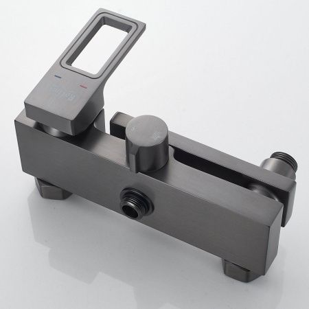Душевая стойка Raffine F3696T настенная цвет оружейная сталь