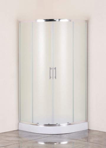 Душевой уголок Taliente TA-09091-1MP 90х90 стекло прозрачное профиль хром глянцевый без поддона - фото 2