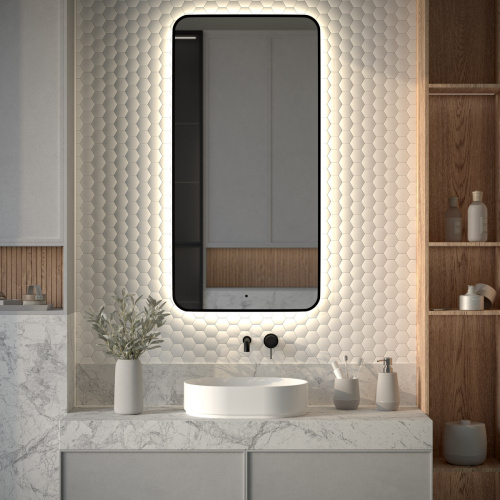 Зеркало в ванную Defesto AURA DF 2968R 60х120 - фото 3