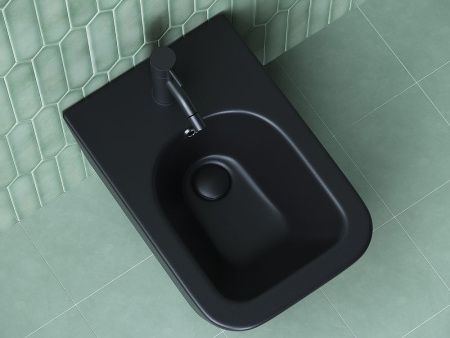 Биде подвесное Ceramica Nova METRIC CN3008MB цвет черный