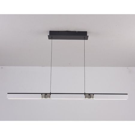 Светильник подвесной iLedex Vision (Висион) 9309D-1200-2 WH+BK