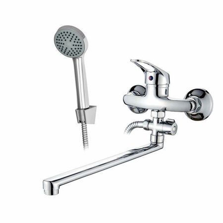 Смеситель для ванны D-Lin D140428 настенный хром