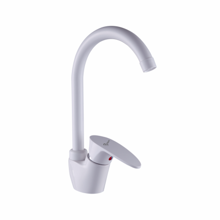 Смеситель для кухни Plstart PL4105-8 на мойку белый