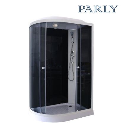 Душевая кабина Parly Classic EC1231R 120х80 асимметричная с крышей ориентация левая