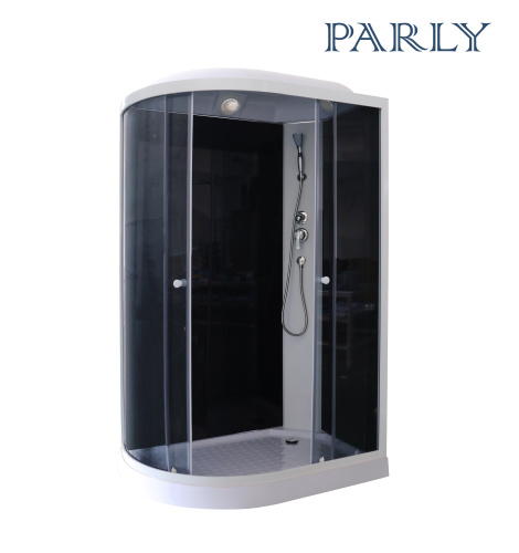 Душевая кабина Parly Classic EC1231R 120х80 асимметричная с крышей - фото 3