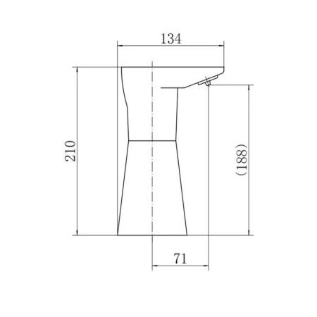 Дозатор для жидкого мыла Fashun A410-8
