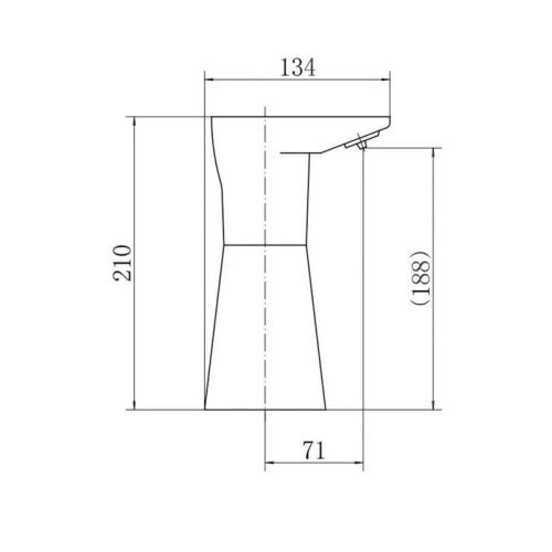 Дозатор для жидкого мыла Fashun A410-12 - фото 3