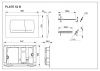 Клавиша смыва механическая Roca In-Wall 78901150B2 цвет хром