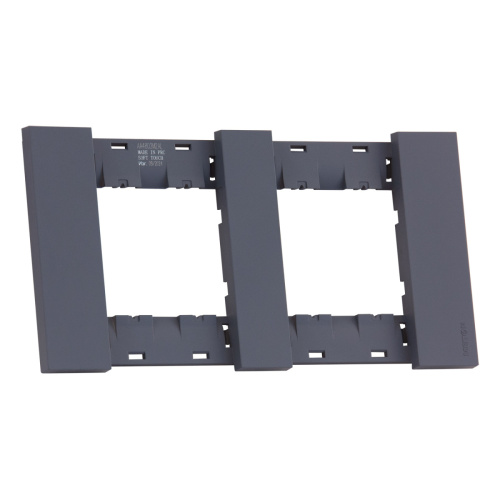 Рамка двухместная Meiton Soft Touch (Софт Тоуч) AA4802M2AL - фото 2